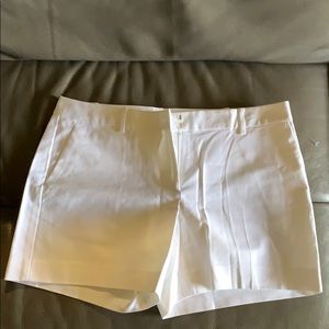 White dress shorts